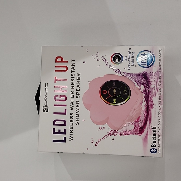 Aconic Bath Led Light Up Shower Speaker Led Light Up Shower Speaker